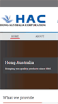 Mobile Screenshot of hongaustralia.com.au